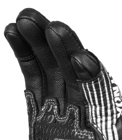 Rynox Tornado Pro 4 Gloves - Carbon Edition (Black White)