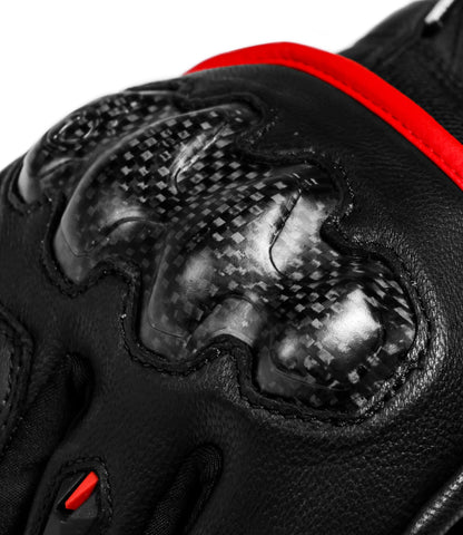 Rynox Tornado Pro 5 Gloves (Black/Red)