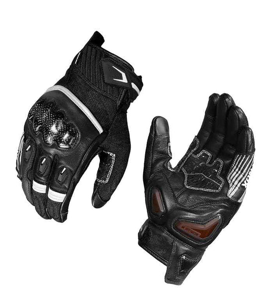 Rynox Tornado Pro 5 Gloves (Black/White)