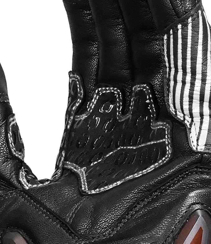 Rynox Tornado Pro 5 Gloves (Black/White)