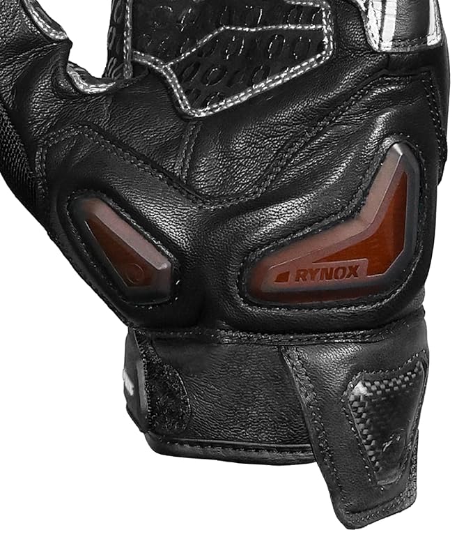 Rynox Tornado Pro 5 Gloves (Black/White)