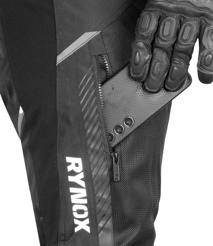 Rynox Tornado Pro Pants - CE Certified Class A (Black)
