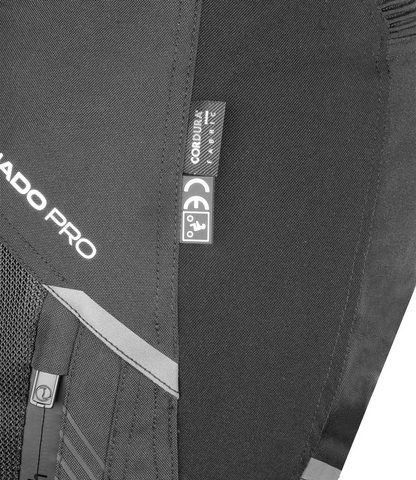 Rynox Tornado Pro Pants - CE Certified Class A (Black)