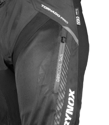 Rynox Tornado Pro Pants - CE Certified Class A (Black)