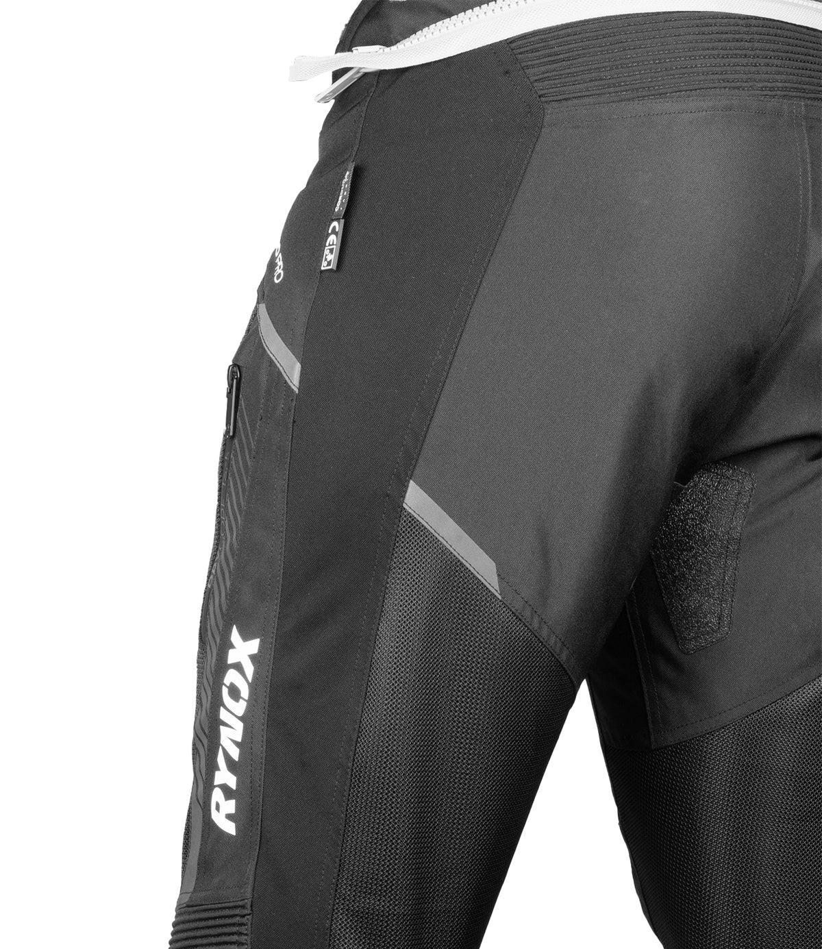 Rynox Tornado Pro Pants - CE Certified Class A (Black)