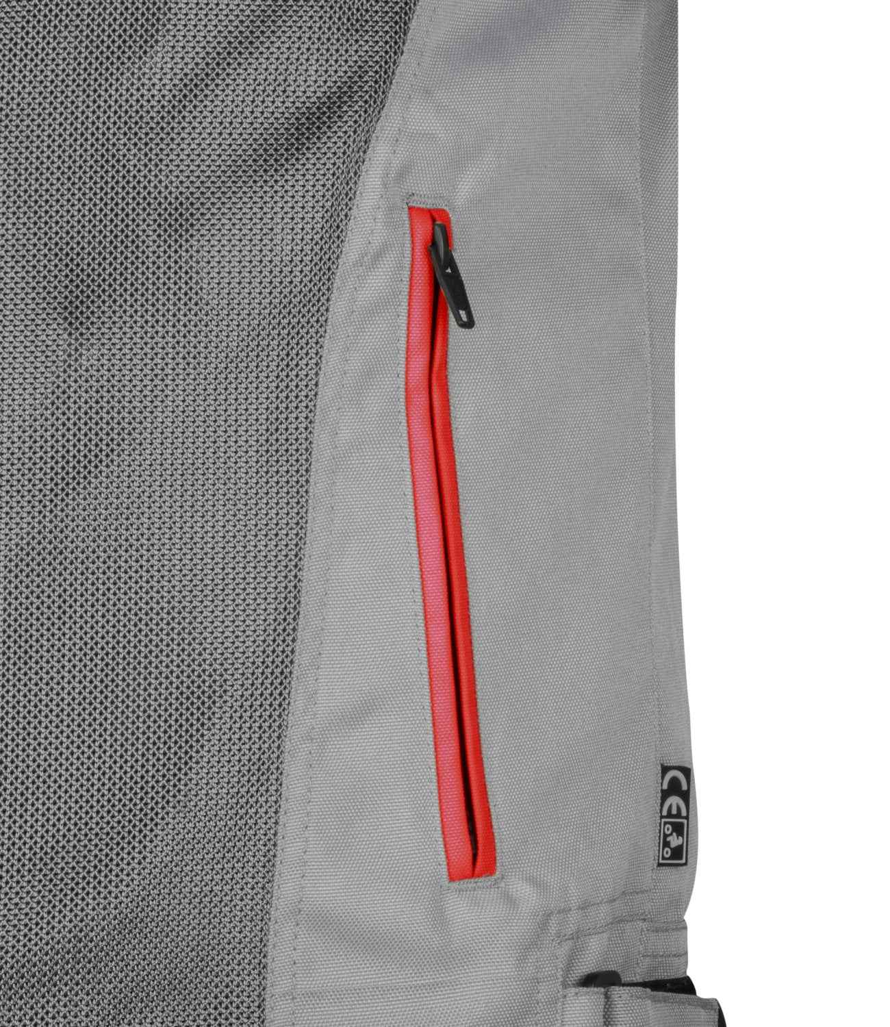 RYNOX AirGT 3 Riding Jacket - Dark Grey Red