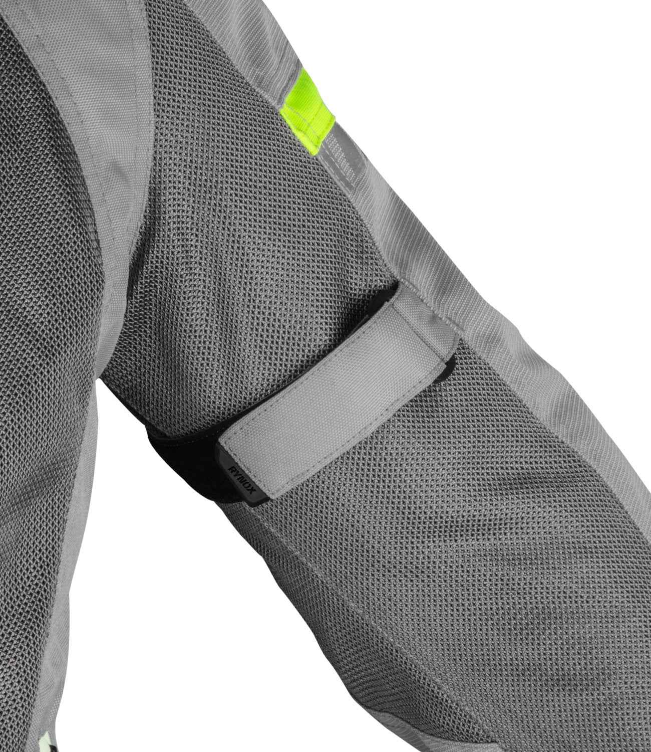 RYNOX AirGT 3 Riding Jacket - Grey HI-VIZ Green
