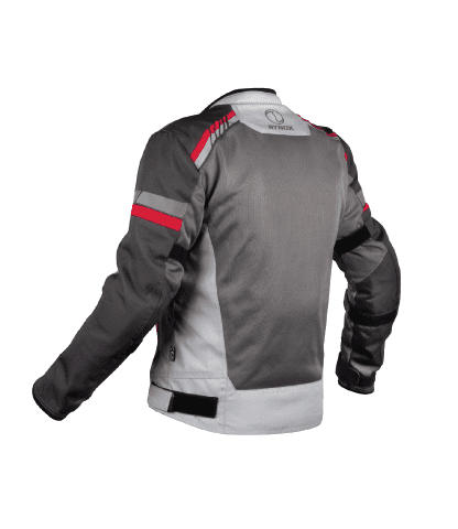 Rynox Air GT 4 Riding Jacket - Grey Red - Riders Junction