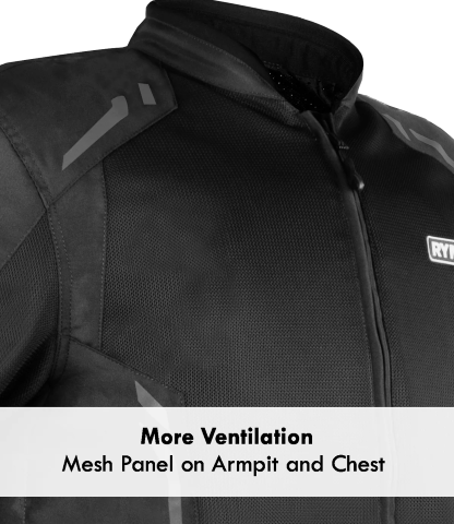 Rynox Cypher GT Riding Jacket - Light Grey - Riders Junction