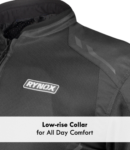 Rynox Cypher GT Riding Jacket - Light Grey - Riders Junction