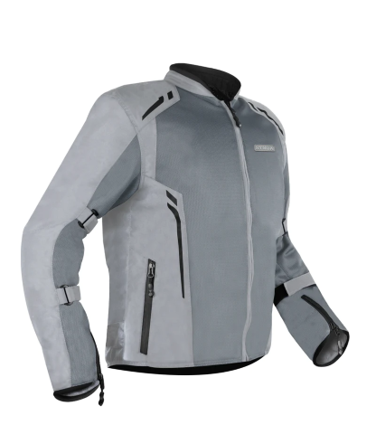 Rynox Cypher GT Riding Jacket - Light Grey - Riders Junction