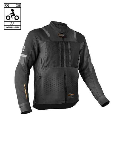 Rynox Outlander Pro Jacket – CE Certified Class AA (All Black)