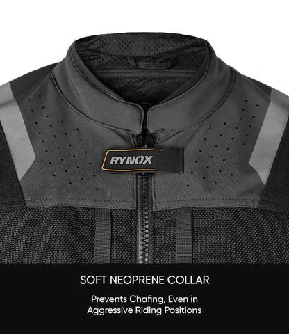 Rynox Outlander Pro Jacket – CE Certified Class AA (All Black)