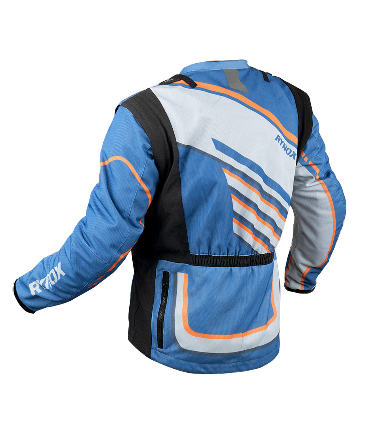 Rynox Dune Neo Trail Offroad/Riding Jacket - BLUE ORANGE