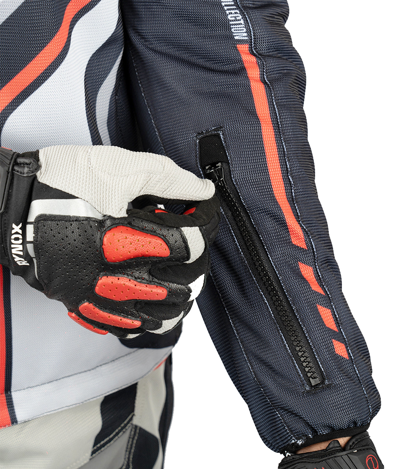 Rynox Dune Neo Trail Offroad/Riding Jacket - BLACK RED