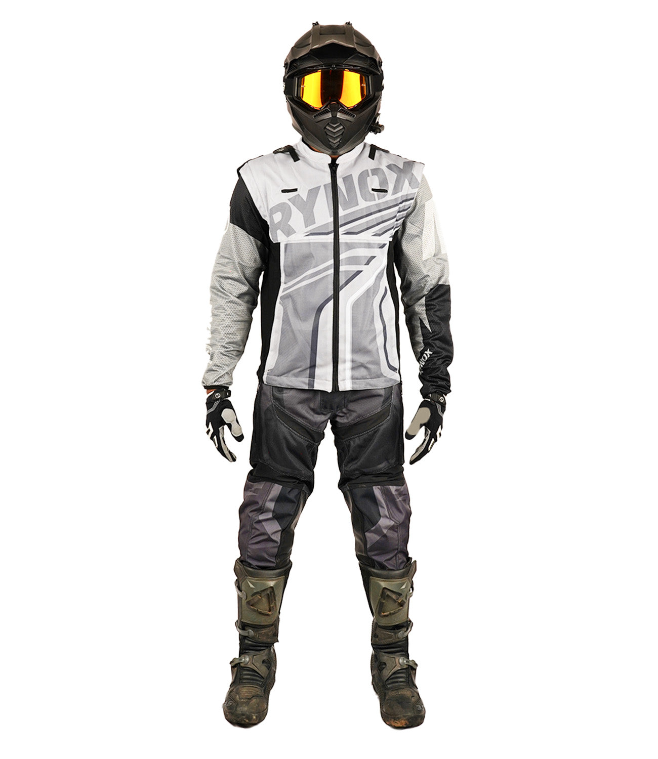 Rynox Dune Neo Trail Offroad/Riding Jacket - GRAPHITE GREY