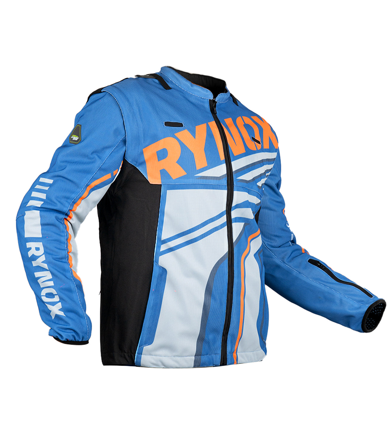 Rynox Dune Neo Trail Offroad/Riding Jacket - BLUE ORANGE