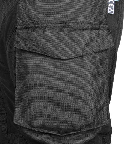 Rynox Stealth Air Pro Pants - Black - Riders Junction