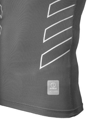 Rynox Vapour Pro Performance Base Layer - Upper - Grey - Riders Junction