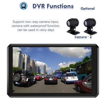 S2 Elite 5.5 inch Motorcycle Navigation Android Auto Carplay with GPS Camera and TPMS - Universal