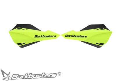 Barkbusters Sabre Mx/enduro Handguards – Yellow Hiviz (with Deflectors In Black) - SAB-1YH-01-BK
