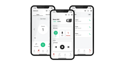 SENA 50C-01 Bluetooth Communication System with Harman Kardon
