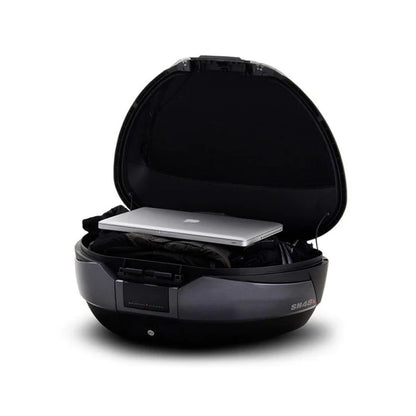 SHAD SH48 Top Case+Backrest - Black