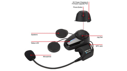 Sena SMH10 Bluetooth Stereo Headset and Intercom - Riders Junction
