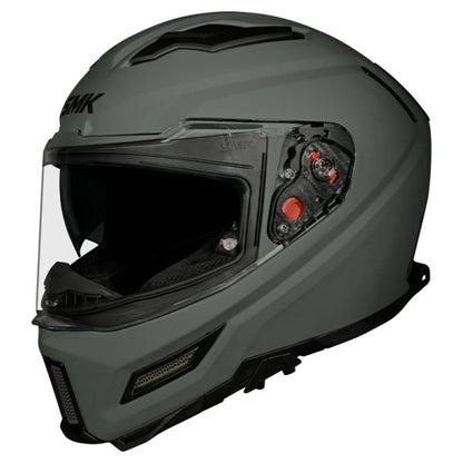 SMK-Agnar Solid Full Face Helmet-Nardo Grey MA 600