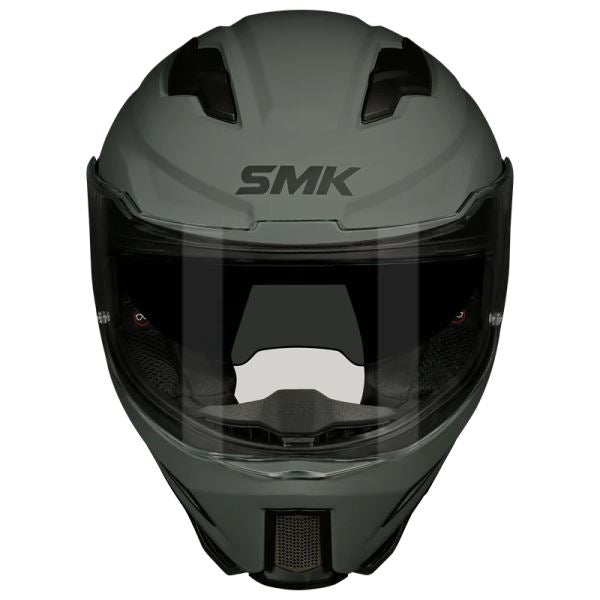 SMK-Agnar Solid Full Face Helmet-Nardo Grey MA 600