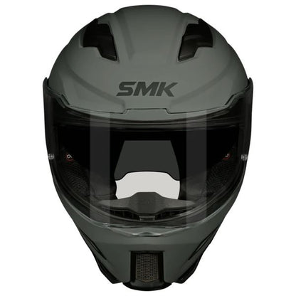 SMK-Agnar Solid Full Face Helmet-Nardo Grey MA 600