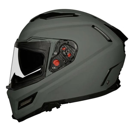 SMK-Agnar Solid Full Face Helmet-Nardo Grey MA 600