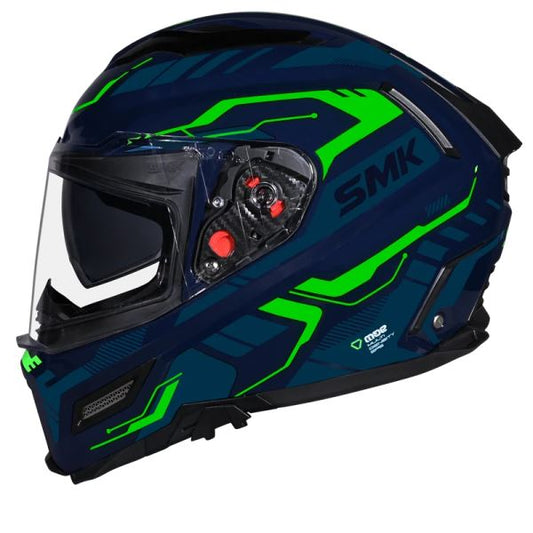 SMK-Agnar Tektron Full Face Helmet-GL 558