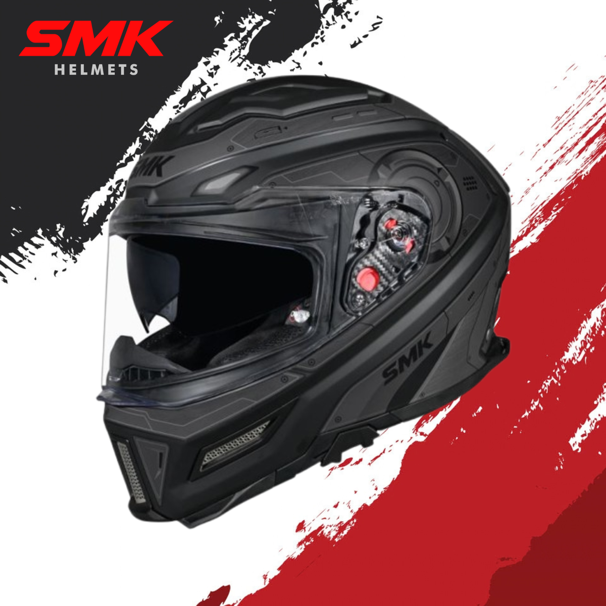 SMK-Agnar Cyborg Full Face Helmet-MA 266