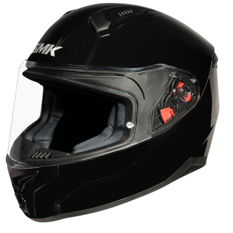 SMK Bionic Adult Solid – Full Face Helmets – Black GL 200