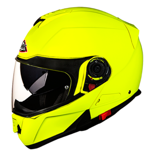 SMK Glide Hi Vision Flip-Up Bluetooth Helmet for Motorcycle and Two-Wheelers (HV400) - Riders Junction