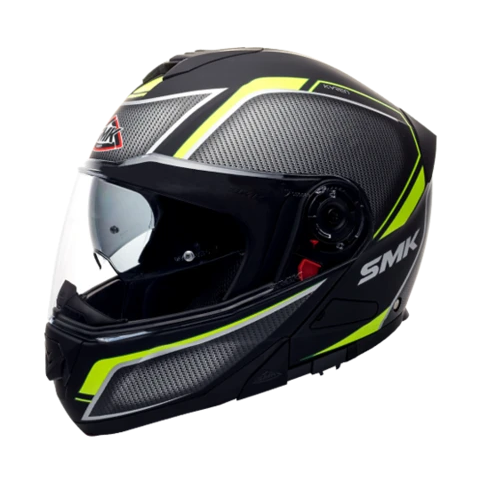 SMK Glide Kyren Matt Black Grey Yellow (MA264)