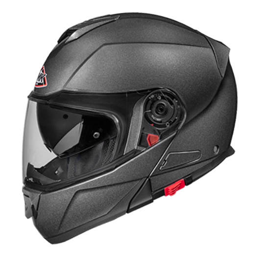 SMK Glide Unicolour Anthracite Matt Grey Helmet - MTDA600