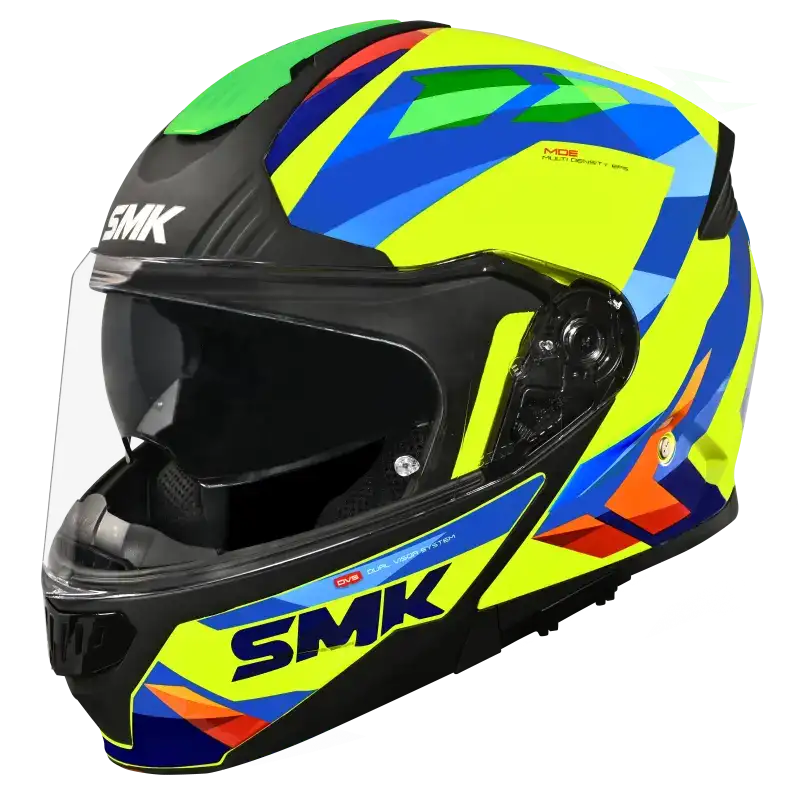 SMK Gullwing Charger – Flip-up Helmet – GL 458