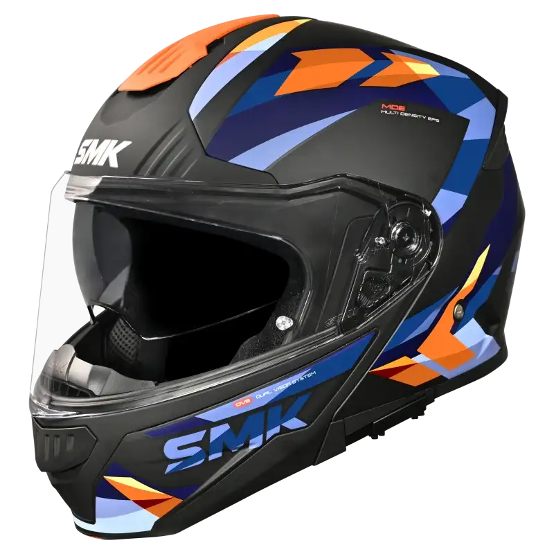 SMK Gullwing Charger – Flip-up Helmet – MA 257