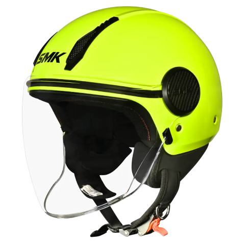 SMK Laminar Solid - Open Face Helmet - Hi Vision Hv 400