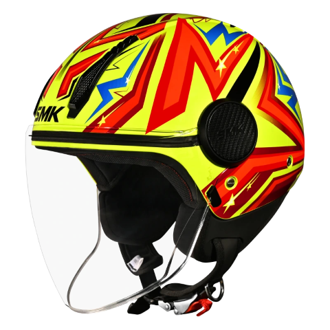 SMK Laminar Starz - Open Face Helmet - GL 435