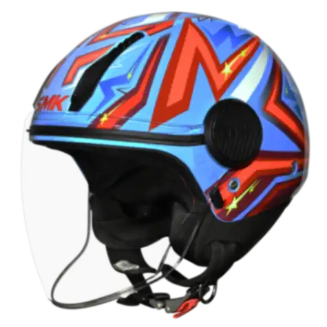 SMK Laminar Starz - Open Face Helmet - GL 535
