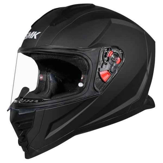 SMK-Nova Solid Full Face Helmet (NARDO GREY MA 600)