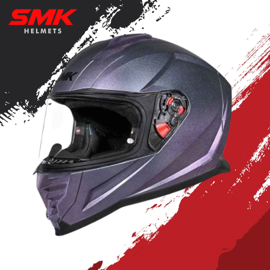 SMK-Nova Solid Full Face Helmet (PINK GL 900C)