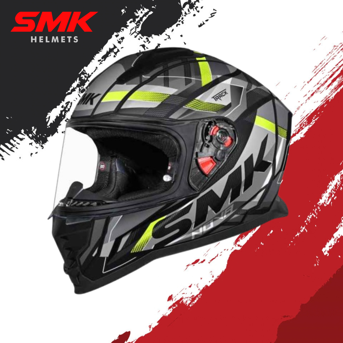 SMK-Nova Track Full Face Helmet (MA 264)