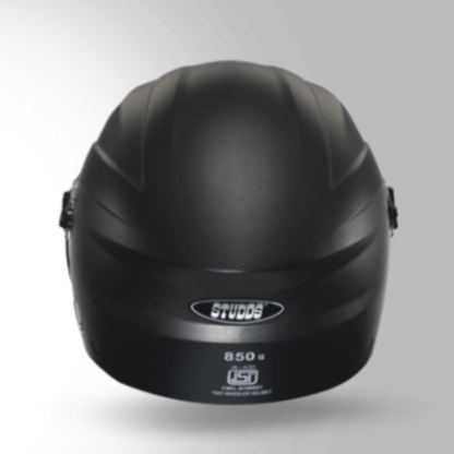 SMK Open Face Helmets - Ray Black