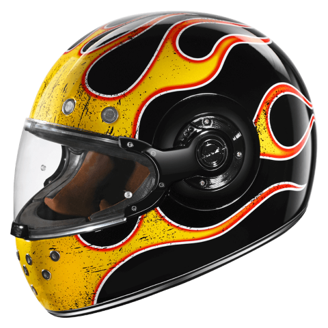 SMK Retro Inferno – Full Face Helmets – GL 243