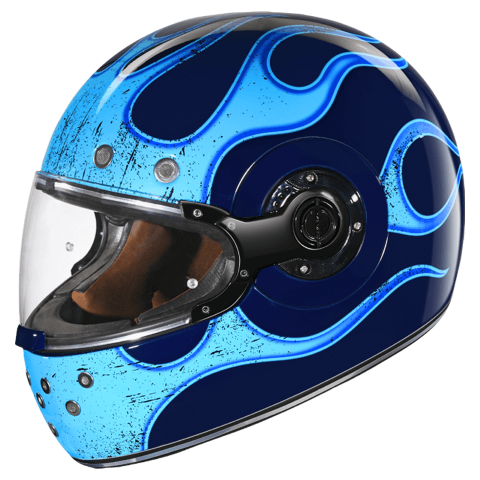 SMK Retro Inferno – Full Face Helmets – GL 555