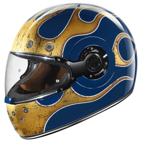 SMK Retro Inferno – Full Face Helmets – GL 577
